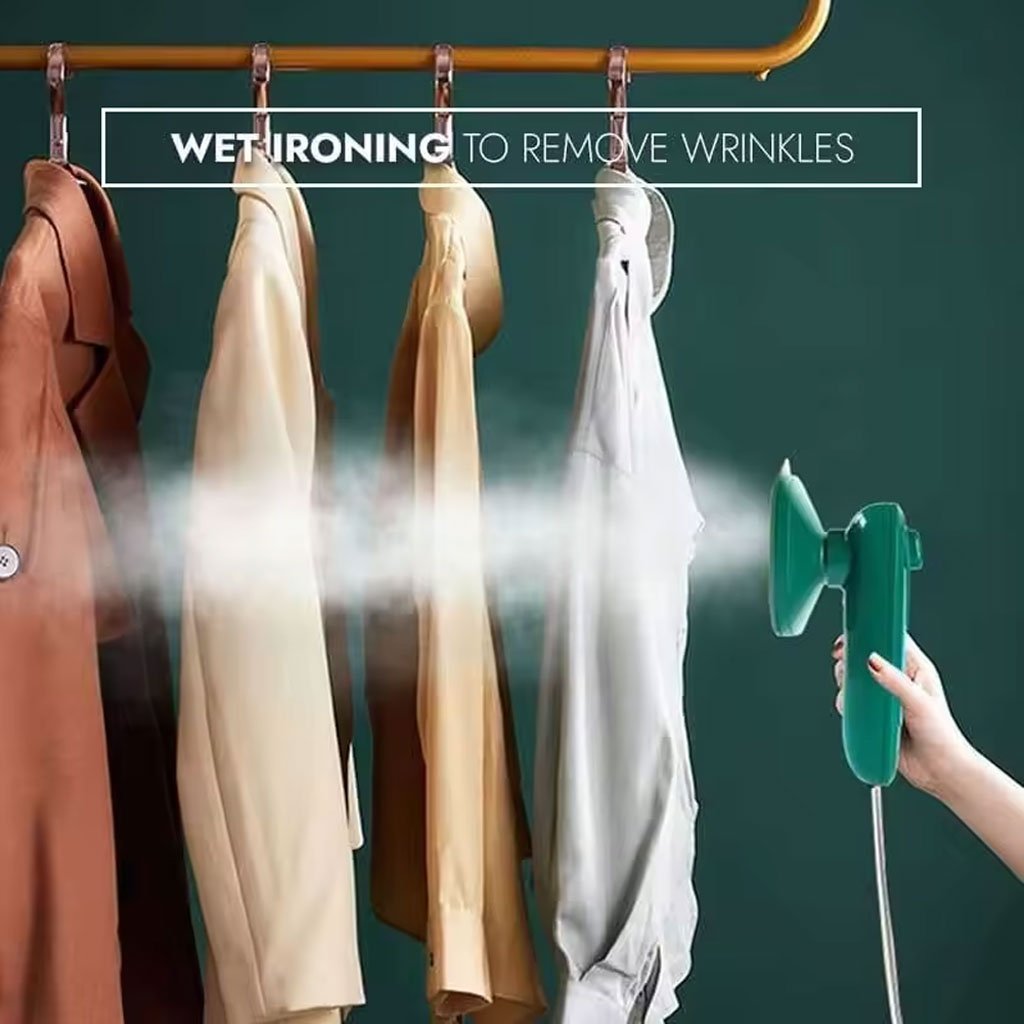 مكواة بخار صغيرة محمولة للملابس - الصورة 6