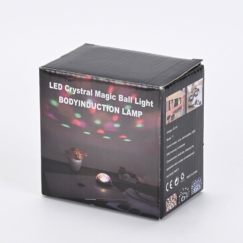 كرة كريستالية مضيئة بستة ألوان ذات تأثير سحري - الصورة 5