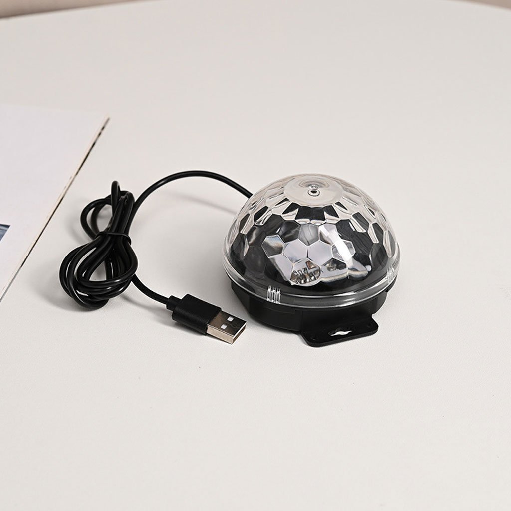 كرة كريستالية مضيئة بستة ألوان ذات تأثير سحري - الصورة 3