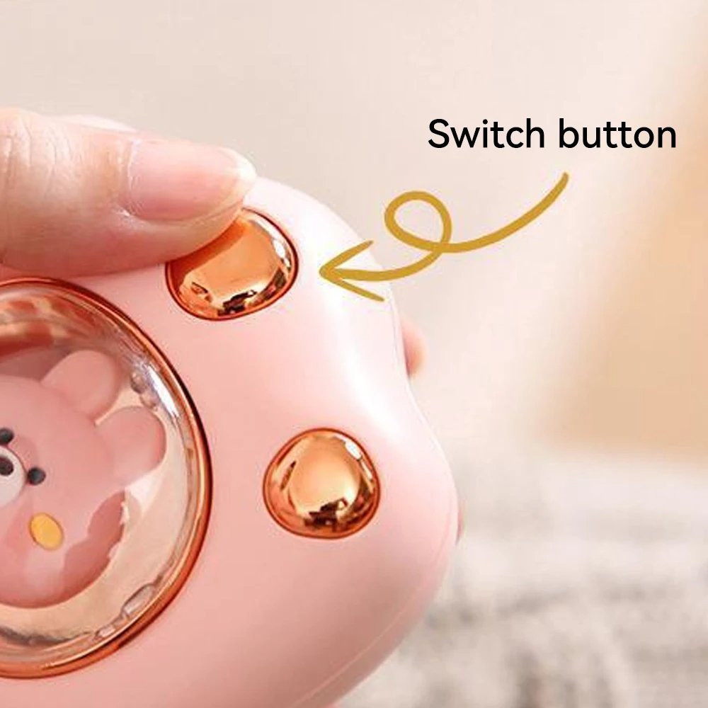 مدفأة يدوية محمولة لطيفة على شكل مخلب قطة مزودة - الصورة 4