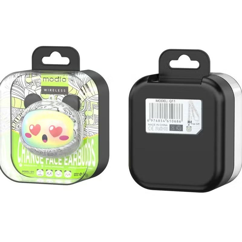 سماعات أذن لاسلكية Q11 بتقنية .3 بتصميم أنيق وأطراف - الصورة 3