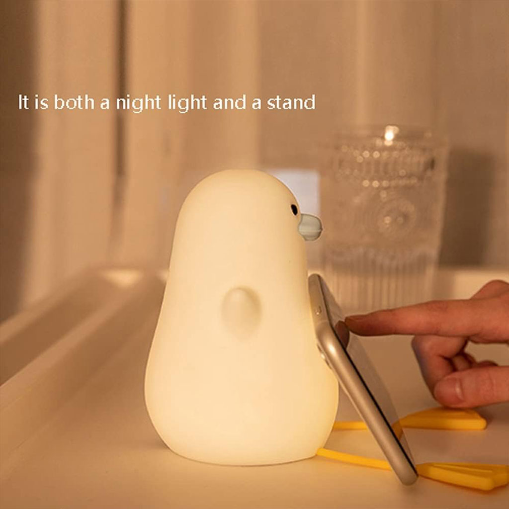 Mouette Silicone Lampe Veilleuse Rechargeable Pour Bébé ZH117 - الصورة 2