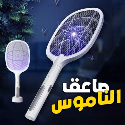 مضرب ذباب كهربائي قابل لإعادة الشحن عبر منفذ