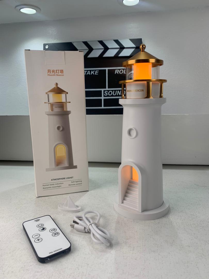 Veilleuse à Projection de Lumière de Lune avec Télécommande – جهاز عرض ضوء القمر - الصورة 3