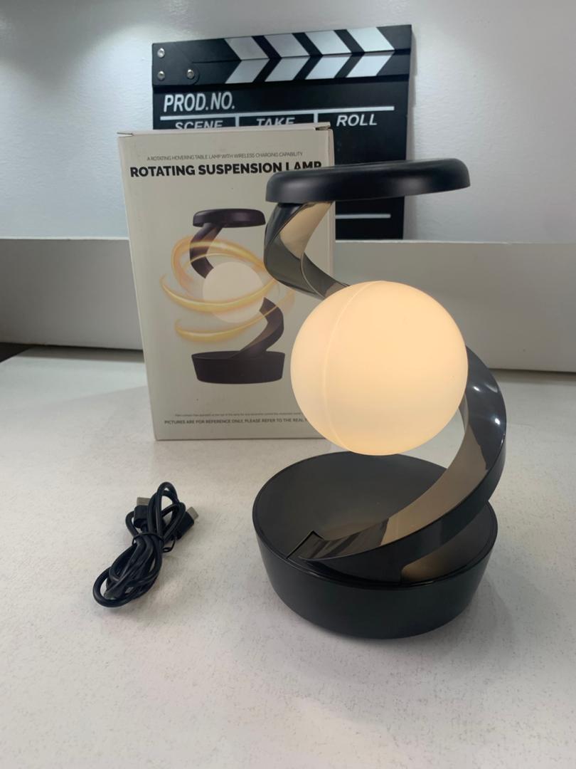 Lampe de Chevet en Spirale Design Moderne Lumière RGB – مصباح لاسلكي بأضواء متغيرة - الصورة 2