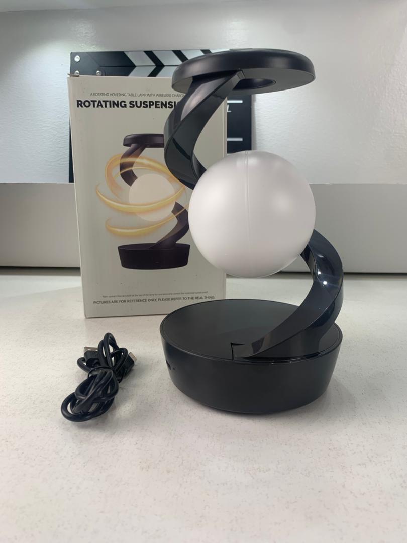 Lampe de Chevet en Spirale Design Moderne Lumière RGB – مصباح لاسلكي بأضواء متغيرة - الصورة 4