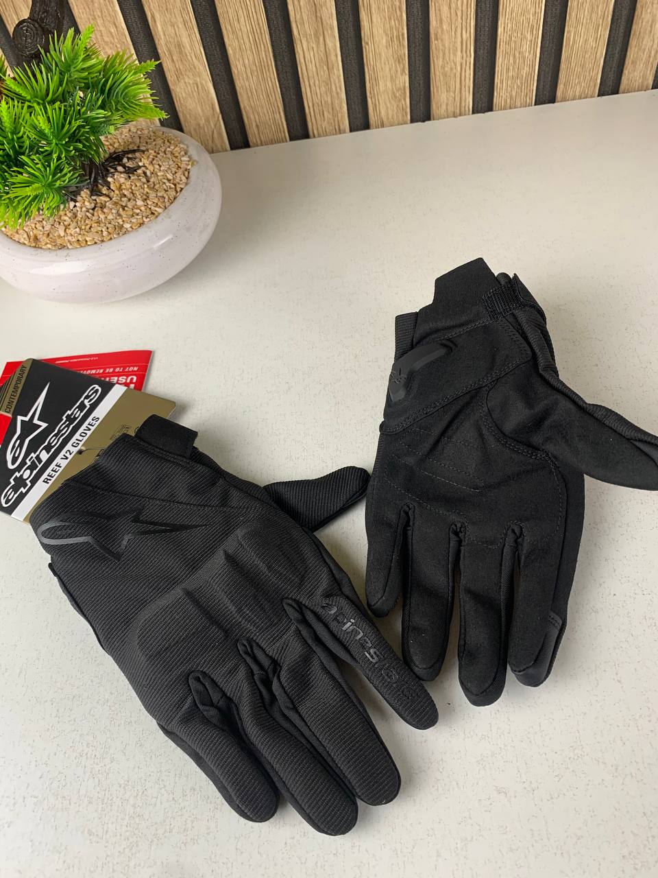 gants de moto alpinestars reef v2 touche tactile – قفازات إحترافية لسائقي الدراجات