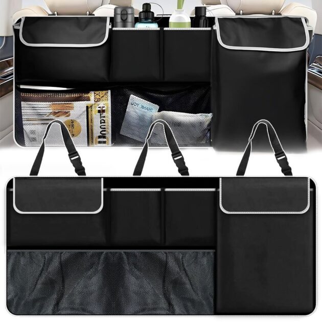 منظم صندوق السيارة الجيوب