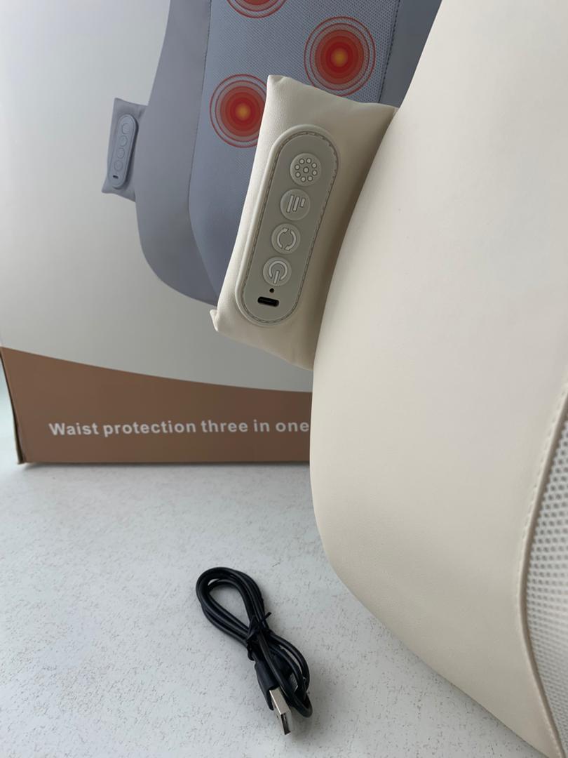 Masseur de dos et de cou sans fil avec avec infrarouge et chaleur – جهاز تدليك إحترافي بخاصية التسخين - الصورة 2