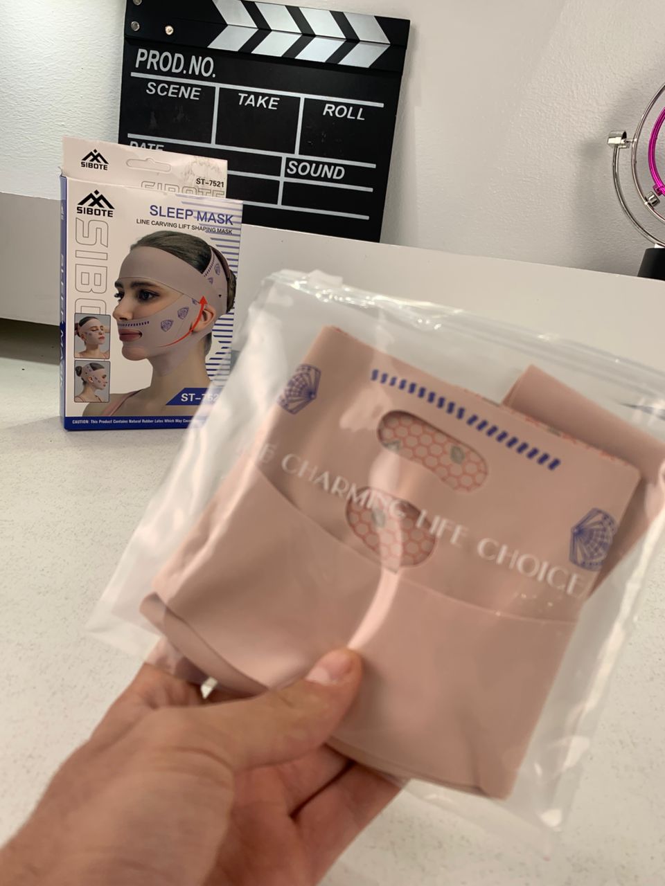 SIBOTE Masque de Lifting Facial Anti-Relâchement pour Visage et Menton – قناع شد الوجه - الصورة 3