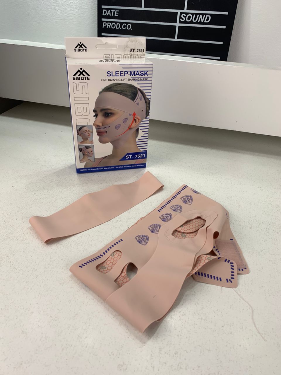 SIBOTE Masque de Lifting Facial Anti-Relâchement pour Visage et Menton – قناع شد الوجه - الصورة 2