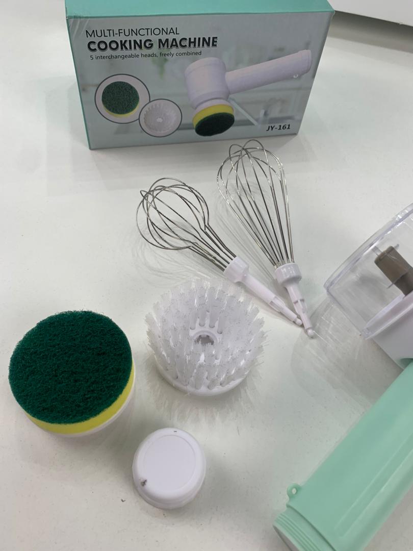 Hachoir Électrique Sans Fil 6-en-1 – مفرمة كهربائية لاسلكية متعددة الوظائف - الصورة 3