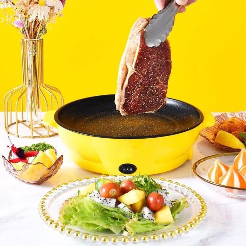 طاجين وشواية كهربائية غير لاصقة 26 سم - الصورة 3