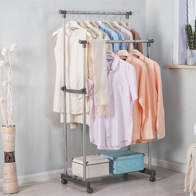 قضيب خزانة ملابس ورف...