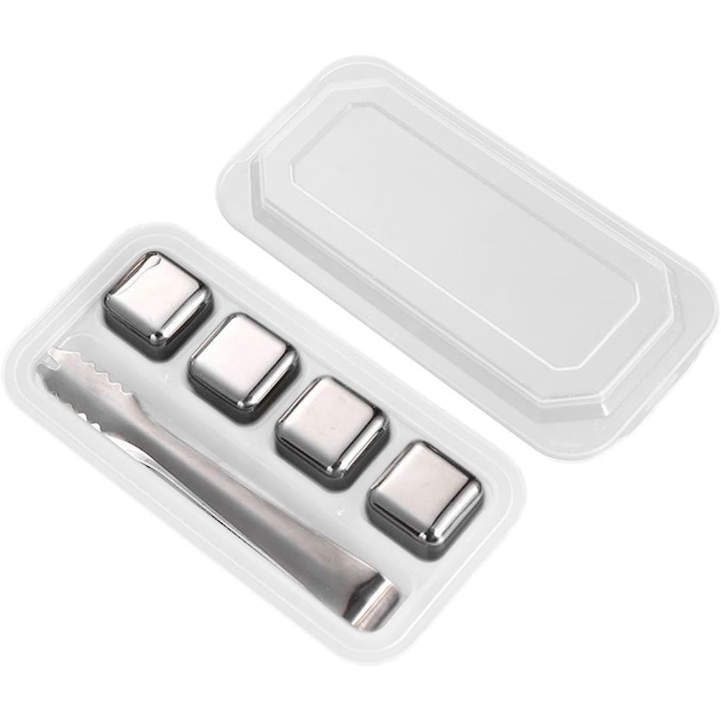 أحجار ثلج قابلة لإعادة مصنوعة من الفولاذ المقاوم للصدأ - الصورة 5