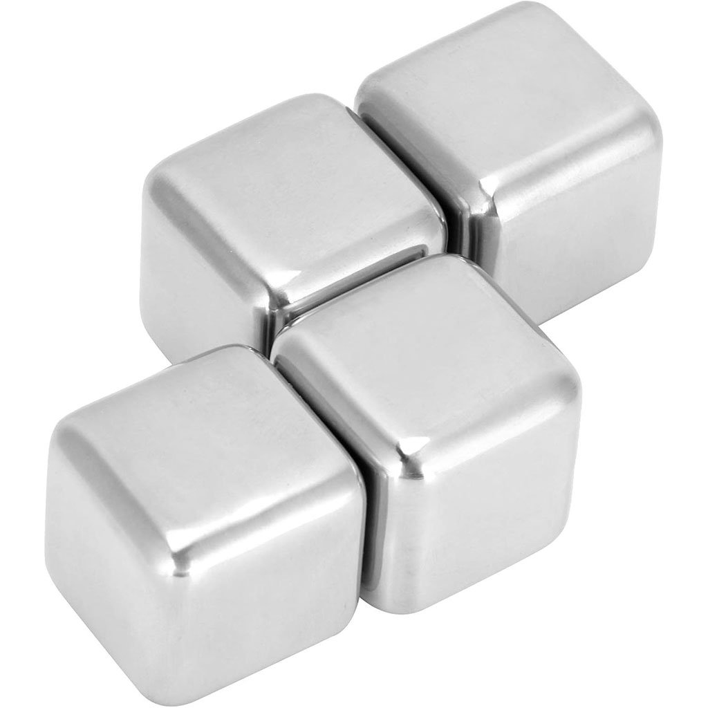 أحجار ثلج قابلة لإعادة مصنوعة من الفولاذ المقاوم للصدأ - الصورة 3