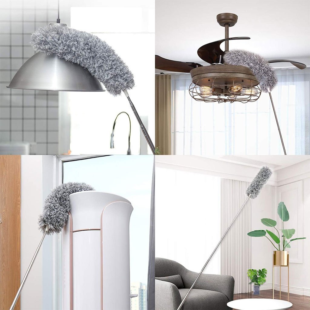 منفضة غبار تلسكوبية قابلة للغسل مصنوعة من الألياف - الصورة 2