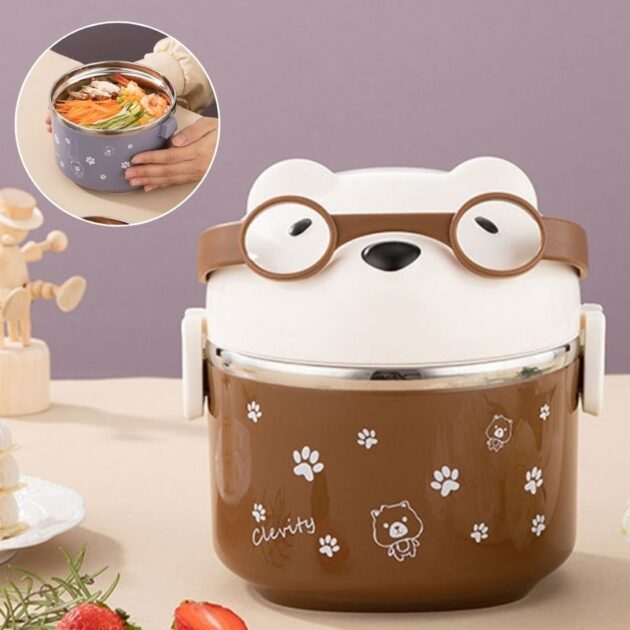 علبة غداء محمولة مصنوعة...