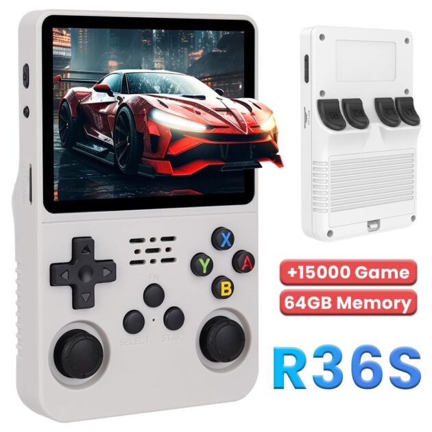 جهاز ألعاب R36S المحمول...