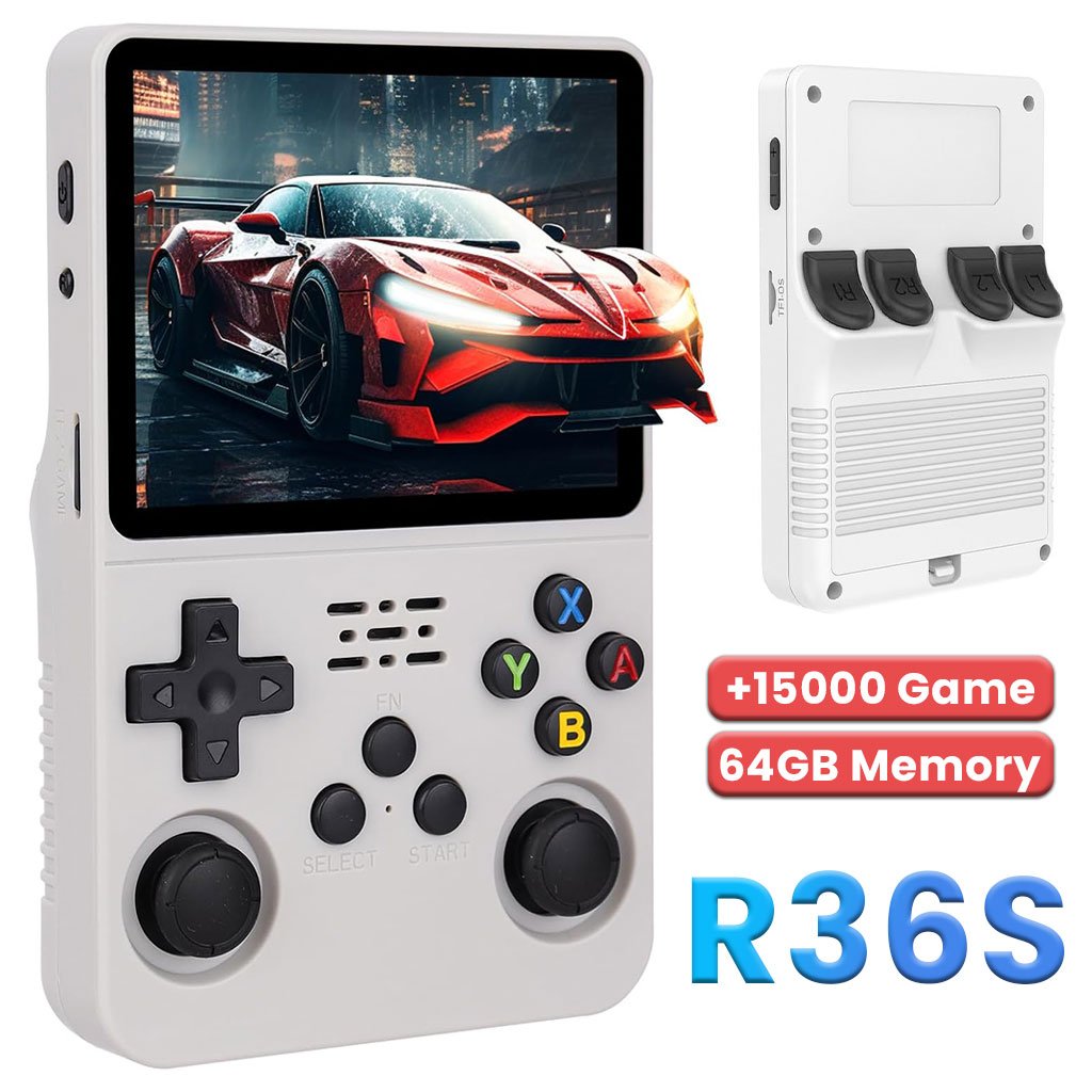 جهاز ألعاب R36S المحمول بتصميم كلاسيكي