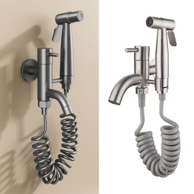 بخاخ مرحاض الضغط مع...