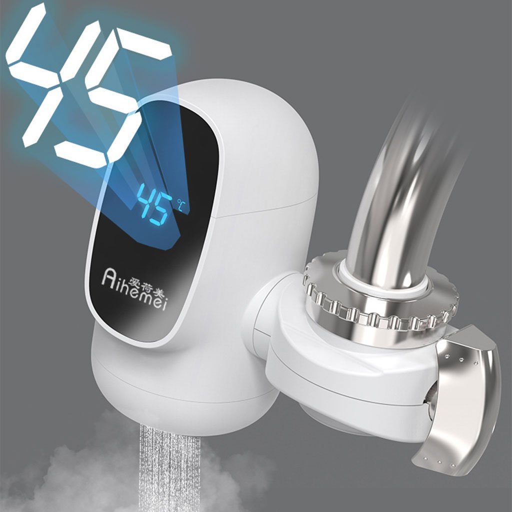 صنبور تسخين كهربائي سريع مزود بشاشة عرض رقمية - الصورة 4