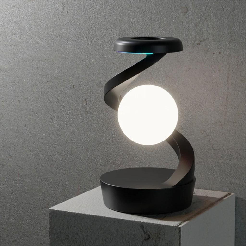 Lampe de Chevet en Spirale Design Moderne Lumière RGB – مصباح لاسلكي بأضواء متغيرة - الصورة 5