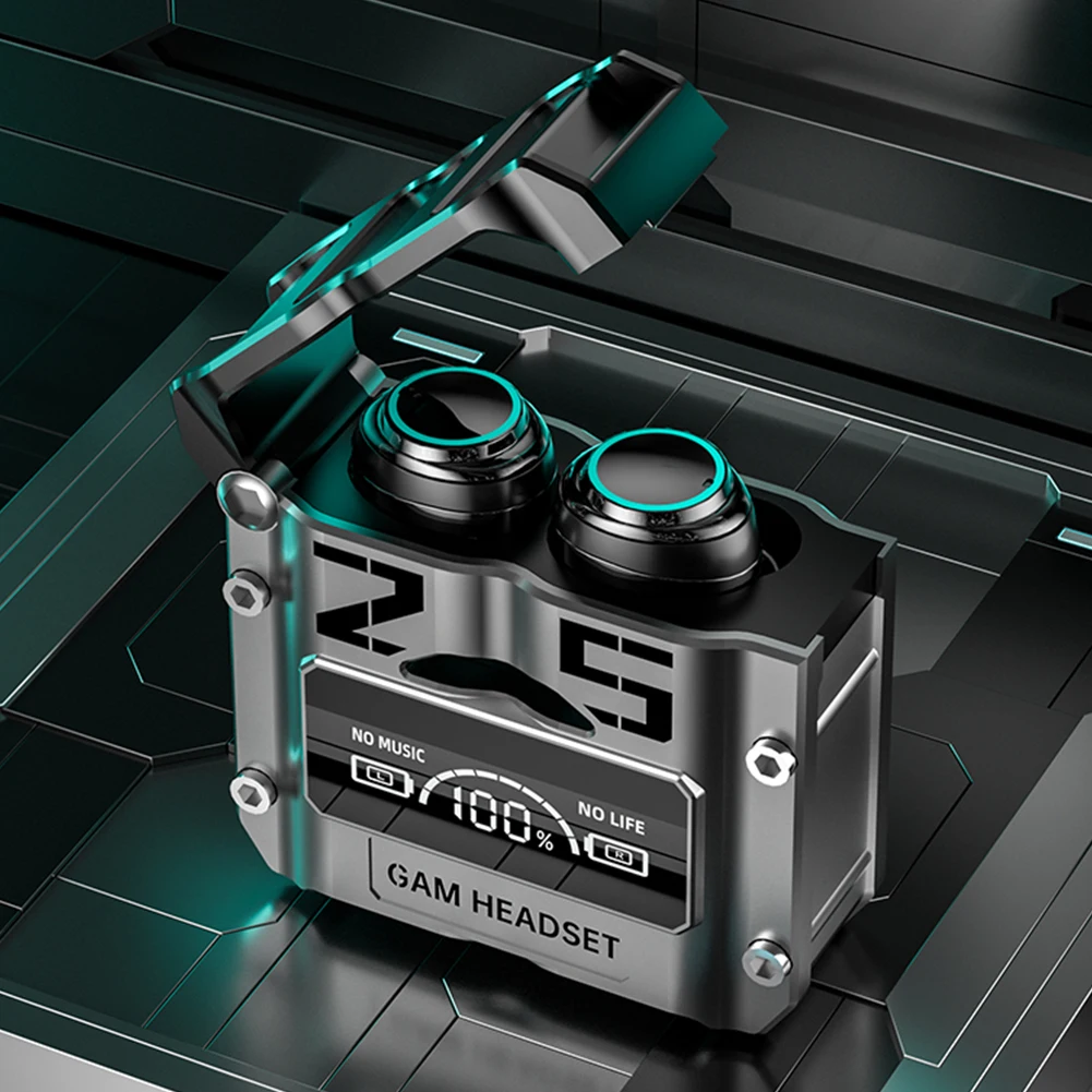 سماعات أذن لاسلكية بتقنية بلوتوث M25 مع خاصية إلغاء - الصورة 4