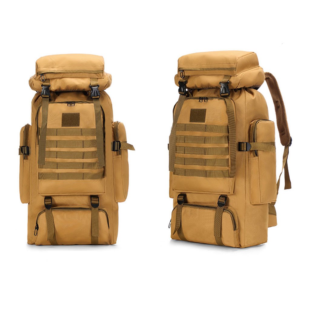 حقيبة ظهر 80L التكتيكية للمشي لمسافات طويلة - الصورة 2