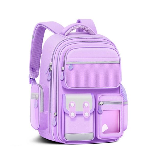 حقيبة ظهر باللون الموف...