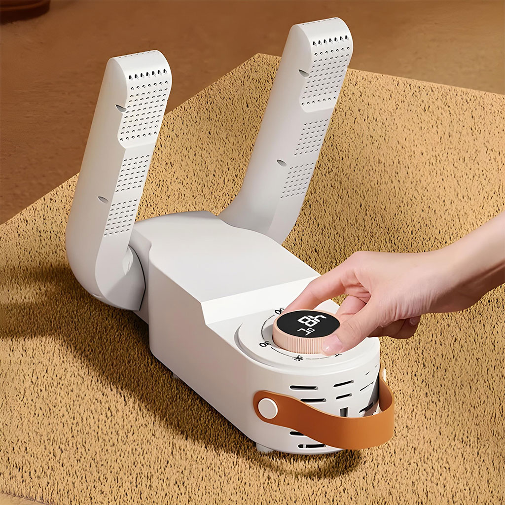 sèche chaussures électrique avec minuterie et grille de séchage réglable v2 – مجفف أحذية محمول