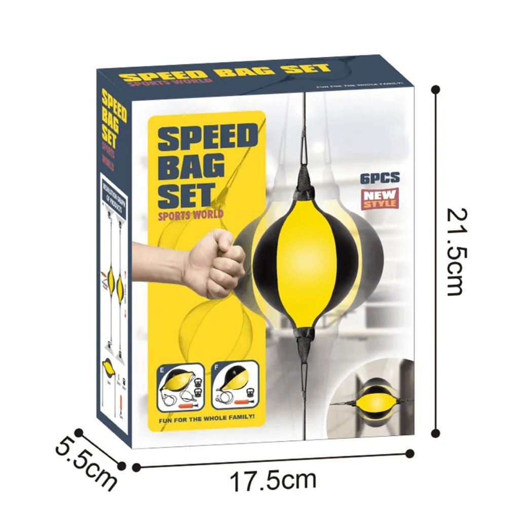 مجموعة أكياس ملاكمة مكونة من 6 قطع للتدريب المنزلي - الصورة 4