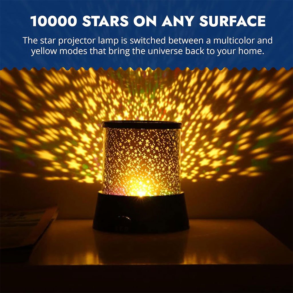مصباح ليلي وجهاز عرض النجوم من سلسلة ستار ماستر - الصورة 5