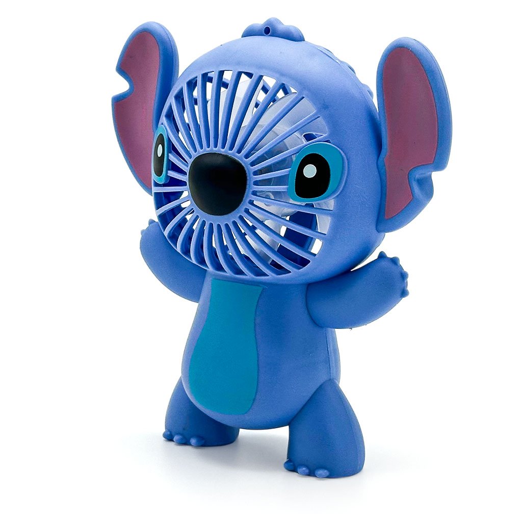 مروحة صغيرة بمنفذ بتصميم ستيتش لطيف وعملي - الصورة 2