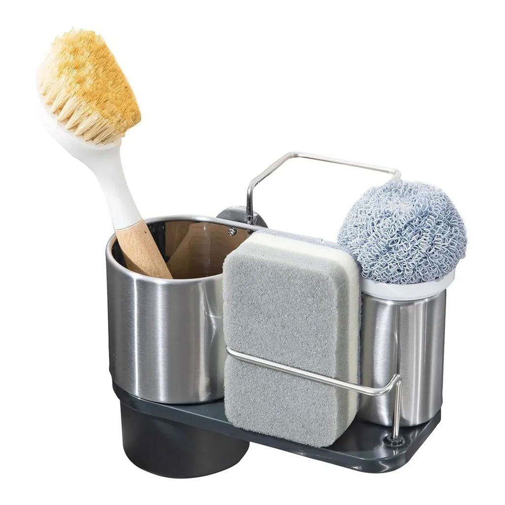 porte éponge de cuisine et organisateur suspendu pour évier – منظم أغراض حوض الغسيل
