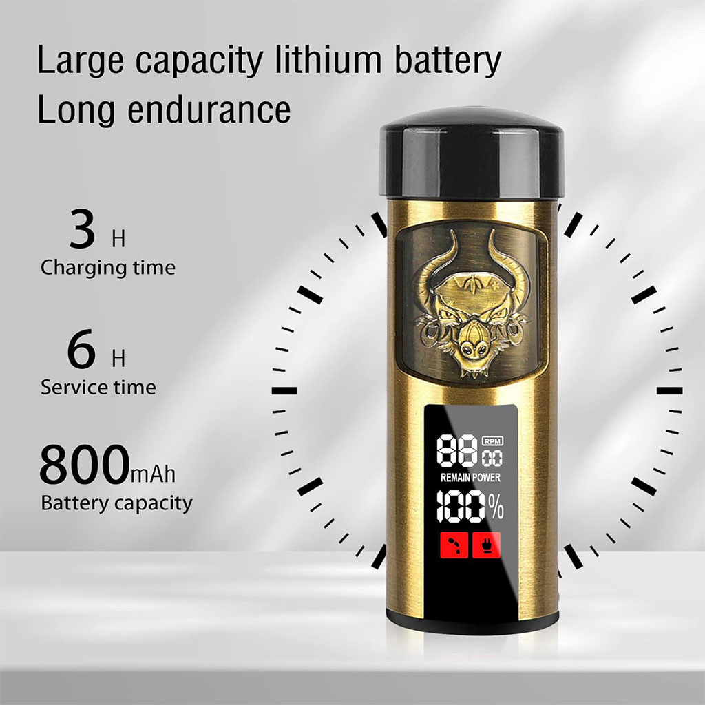 Rasoir Electrique Portable et Lavable Kemei-1328 – أداة حلاقة اللحية - الصورة 4