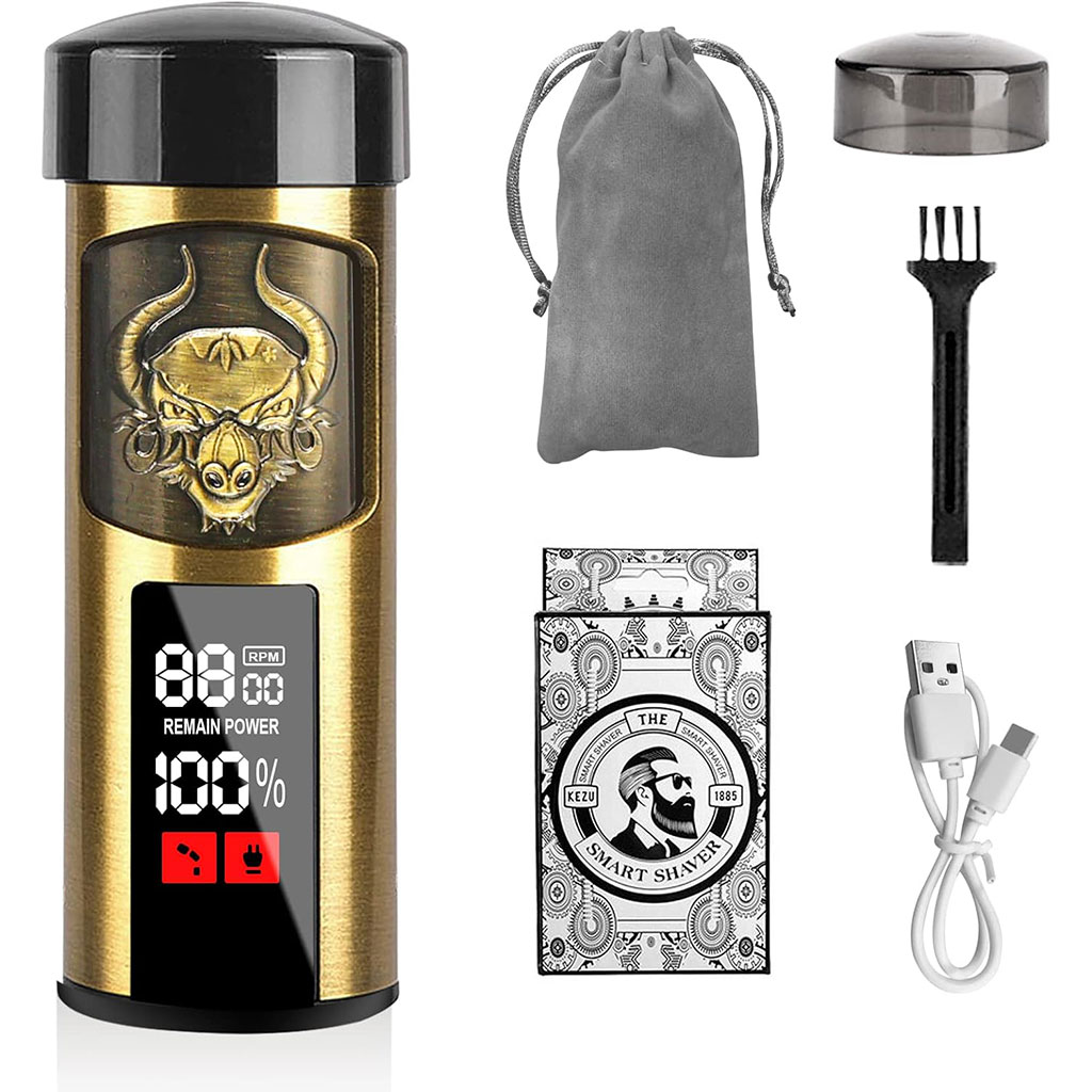 Rasoir Electrique Portable et Lavable Kemei-1328 – أداة حلاقة اللحية - الصورة 5