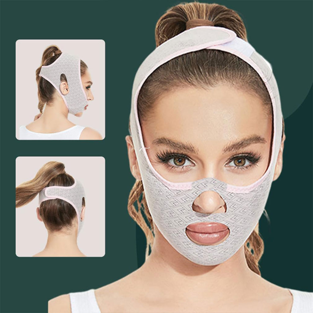 masque pour visage v face avec ceinture liftante a929 – قناع شد الوجه للنساء