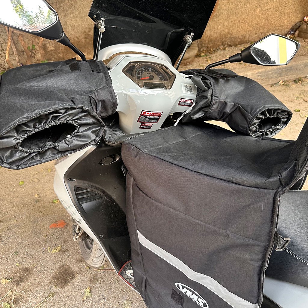 طقم حماية من الرياح مكون من 3 قطع لدراجات - الصورة 5