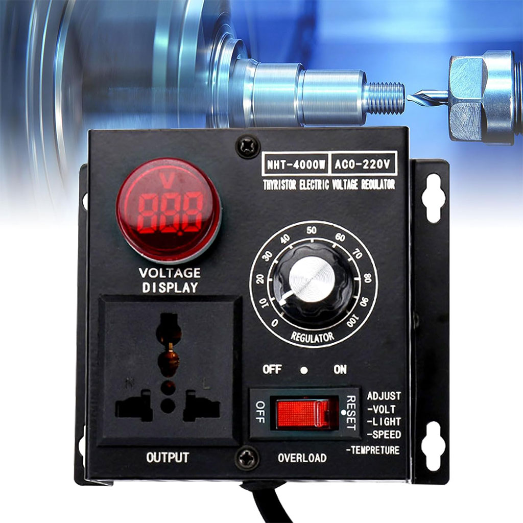 Régulateur de tension SCR AC 230V 4000W - الصورة 6