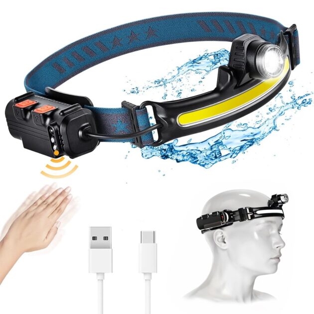 مصباح رأس قابل لإعادة...