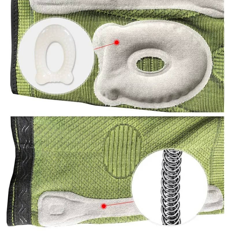 واقيات ركبة قابلة للتهوية مع وسائد جل للرضفة - الصورة 3