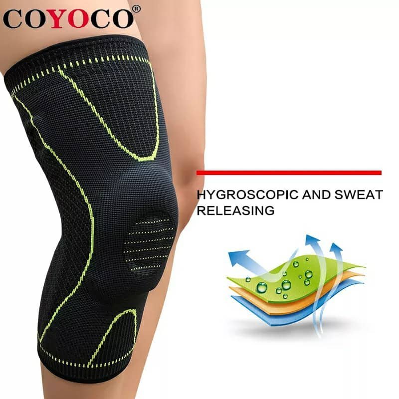 واقيات ركبة قابلة للتهوية مع وسائد جل للرضفة - الصورة 5