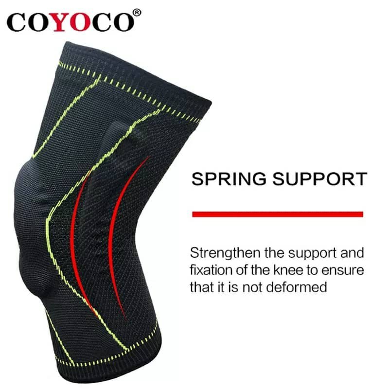 واقيات ركبة قابلة للتهوية مع وسائد جل للرضفة - الصورة 4