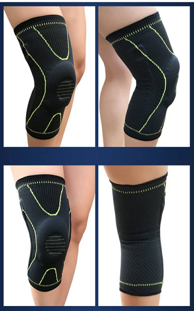 واقيات ركبة قابلة للتهوية مع وسائد جل للرضفة - الصورة 6