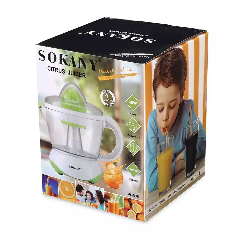 Sokany Presse Agrumes Electrique 700ml - الصورة 4