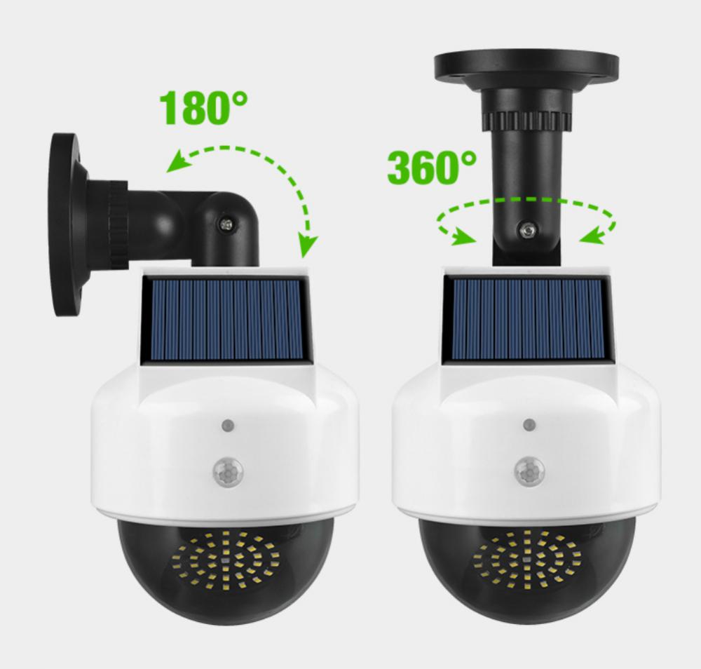 applique murale solaire à 41 led avec capteur de mouvement pir ètanche