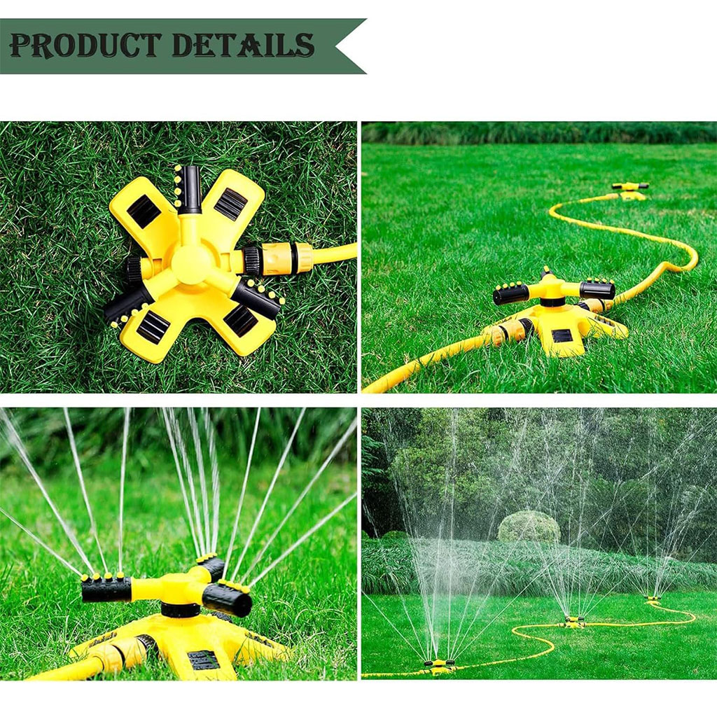 Arroseur Rotatif pour Jardins Rotation à 360° avec Deux Modes d’arrosage – أداة رش الحدائق - الصورة 7