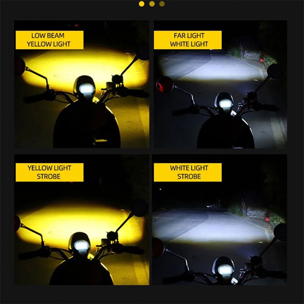 مصباح ضباب على شكل بومة للدراجات النارية - الصورة 6