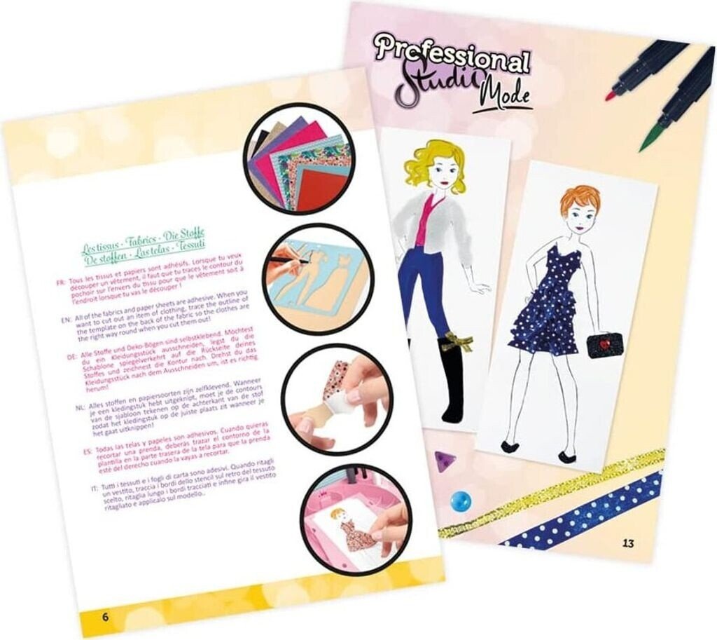 مجموعة أدوات بوكي الاحترافية لتصميم الأزياء للبنات - الصورة 5